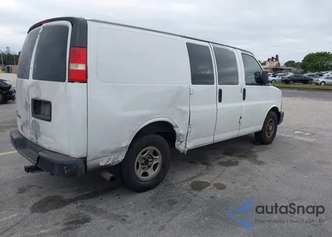 2008 Chevrolet Express Work Van from USA, damaged, VIN 1GCFG15X981196494